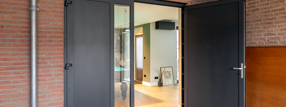 Geïsoleerde garagedeur