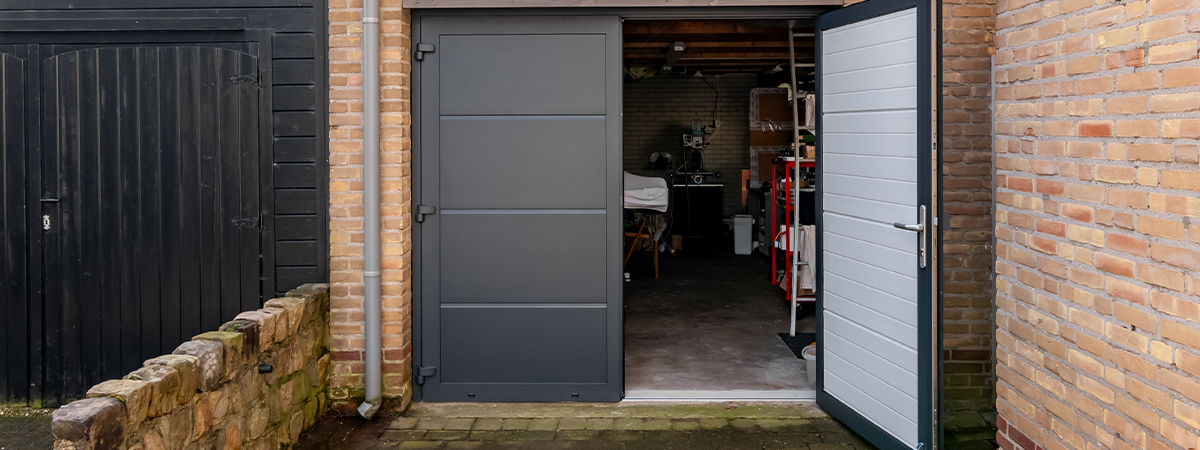 Dubbele deuren garage