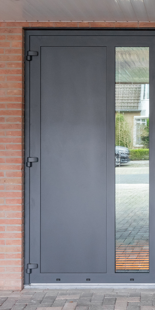 Openslaande deuren met glas