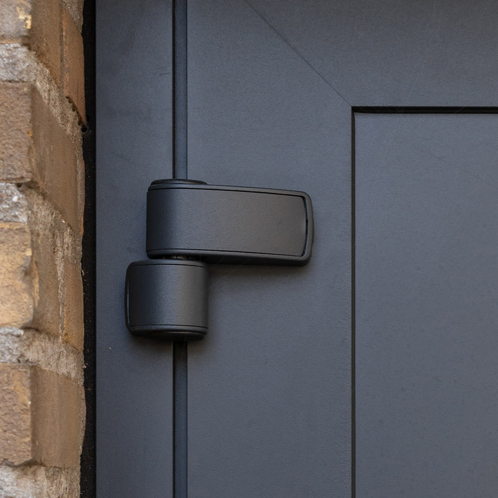 Garagedeur poedercoating