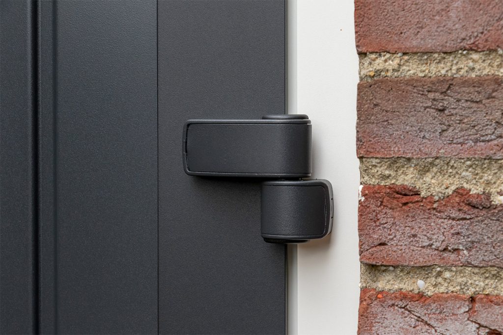 Garagedeur met poedercoating